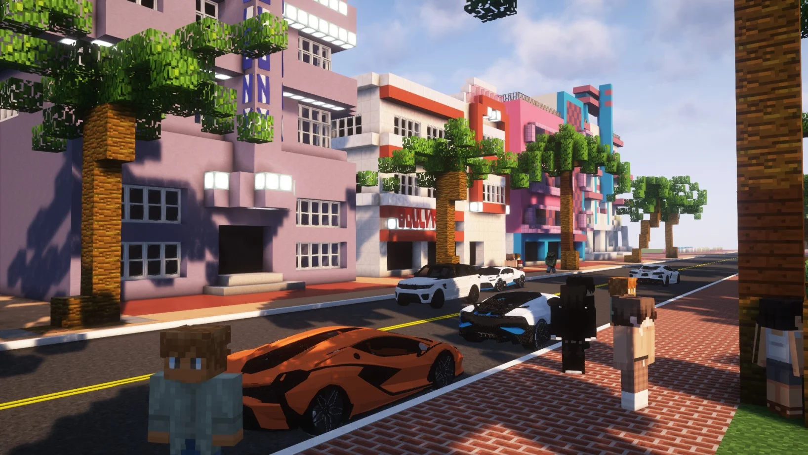 Grand Theft Warzone Spielszene
