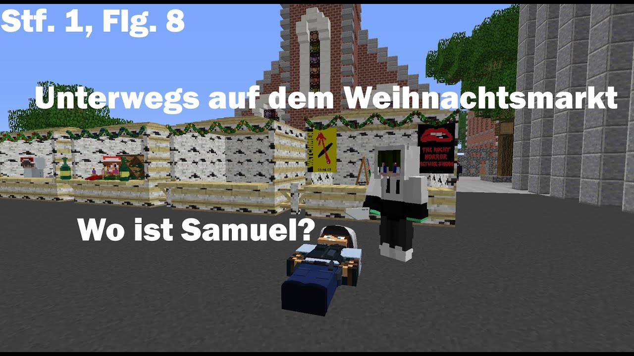 Die Minewache "Unterwegs auf dem Weihnachtsmarkt" Wo ist Samuel? Stf. 1, Flg. 8